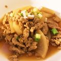 みゃあ大福's cooksnap of when they made 大根の挽肉あんかけ煮.