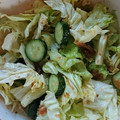 クックV6EXBL☆'s cooksnap of when they made ♡キャベツときゅうりの梅和え♡.