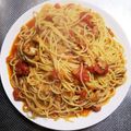 クック1CVM8K☆'s cooksnap of when they made アサリのトマトパスタ.