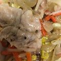 H♡S's cooksnap of when they made 豚バラ×玉ねぎ×もやし♡炒め.