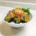 MadameーTco's cooksnap of when they made 【簡単】まぐろアボカドユッケ丼.