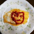 たろう713's cooksnap of when they made 冷凍ご飯で わが家定番のオムライス.