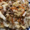 くまくまくう's cooksnap of when they made m辛くない！和風白菜マーボー.
