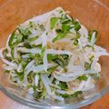 ｱｲﾊﾅ's cooksnap of when they made もやしと大葉のポン酢サラダ（時短メニュー.