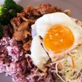 種さん's cooksnap of when they made ランチプレートに♪ カフェ風な照り豚丼☆.