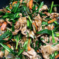 nicoyuna's cooksnap of when they made Tさんちのニラと豚肉の簡単スタミナ炒め.