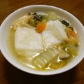 お塩と砂糖's cooksnap of when they made 餅入り中華ス−プ.