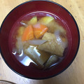 しゅんのま's cooksnap of when they made ★厚揚げのお味噌汁★.