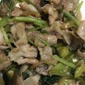 shoyshoy's cooksnap of when they made 夏でも食欲up！豚肉と三つ葉の香味炒め♪.