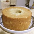 ☆あっぷる♪'s cooksnap of when they made 米粉ときな粉のシフォンケーキ.