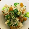 バニラモナカジャンボ's cooksnap of when they made オクラ＆なめこのフワとろ～★みぞれ和え.