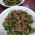 つよまり's cooksnap of when they made 牛肉とピーマンのさっぱりレモン炒め♪.
