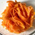 クックRU6PGA☆'s cooksnap of when they made にんじんのにんにくナムル.