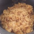 もりのりころ's cooksnap of when they made 余った具材で炊き込みご飯.