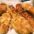 ryokuchaan's cooksnap of when they made 裏技ひと手間で 柔らか基本のトンカツ簡単.