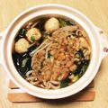 take♪aki♪'s cooksnap of when they made 簡単鶏だんご(つくね)お鍋にも♪.