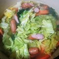 ぱにぱる's cooksnap of when they made とろーり白菜とソーセージの朝スープ♪.