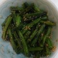 ずぼら母４６歳's cooksnap of when they made フライパンだけでOK!インゲンのキンピラ.