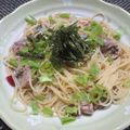 ジョングレ's cooksnap of when they made サバ缶の残りDEリメイクパスタ！.