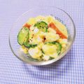 まあまま☆0403's cooksnap of when they made きゅうり&林檎の定番卵サラダ♡.