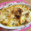 ちゃおっこ☆'s cooksnap of when they made かぼちゃと鮭のグラタン.