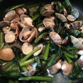 ☆チェリーチェリー☆'s cooksnap of when they made アサリと小松菜の中華風酒蒸し.