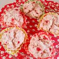 うさうさぴよまる's cooksnap of when they made いちごの蒸しパン♪.