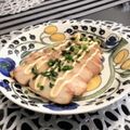keiO3's cooksnap of when they made レンジで作る鶏胸チャーシューのねぎマヨ☆.