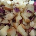 クックUVUCZD☆'s cooksnap of when they made サツマイモとリンゴの甘煮.