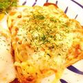☆糖質減らしてます☆'s cooksnap of when they made 納豆チーズトースト.