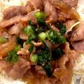 clover55's cooksnap of when they made 豚バラで簡単丼☆お弁当にもＧＯＯＤ☆.