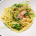 ちこぷma's cooksnap of when they made 豆苗ときのこの和風パスタ.