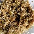 meguミ's cooksnap of when they made 茎わかめのふりかけ.