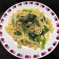 ★☆Eguchi☆★'s cooksnap of when they made (ひとり飯)牛乳で作るクリームパスタ.