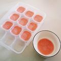 ☆クローバー134☆'s cooksnap of when they made ★離乳食★【初期】いちごミルク★.
