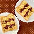 ふたごゆき's cooksnap of when they made 和スイーツトースト！.