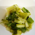 YOU1416's cooksnap of when they made 京風♥しろ菜とお揚げの炊いたん.