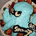 みぃまま。's cooksnap of when they made スプラトゥーンケーキ.