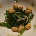 Gクミ's cooksnap of when they made ほうれん草と大豆のカリカリじゃこ味噌和え.