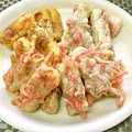 はらぺこしろうさぎ's cooksnap of when they made 紅しょうがと青のり衣の揚げちくわ♪.