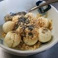 キョロママkitchen's cooksnap of when they made 米粉団子.