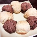 ＊Yuimama's cooksnap of when they made HMで！クリスマスリースちぎりパン.