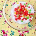 ふたごゆき's cooksnap of when they made ❁フルーツミックスゼリーヨーグルト❁.