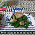 ダイナマイト漆黒's cooksnap of when they made ニラとあさりのおひたし風ナムル.