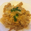 ゆいまーるん's cooksnap of when they made じゃがキムチの卵とじ.