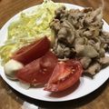 げん君's cooksnap of when they made 私の大好きな定食屋の焼肉定食！思い出の味.