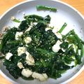 クックXLS5X4☆'s cooksnap of when they made 「ほうれん草のクリームチーズ和え」.
