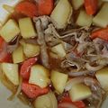 さら0725's cooksnap of when they made 一人暮らしの簡単☆肉じゃが.
