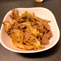 まっゆん's cooksnap of when they made 簡単！節約☆豚肉と舞茸の卵炒め.