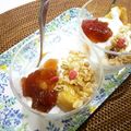 マダムカフェ♡'s cooksnap of when they made いちごジャムで、簡単ヨーグルトパフェ.